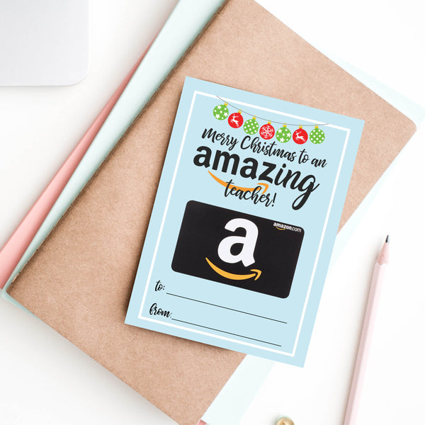 Amazon Christmas Gift Card Holder - Brown Paper Studios amazon-christmas-gift-card-holder-brown-paper-studios
