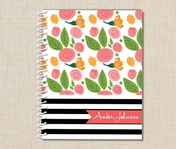 Personalized Notebook Personalized Journals for Women Personalized