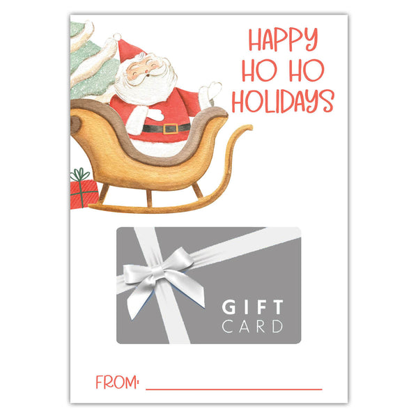 Christmas Gift Card Holder - Brown Paper Studios