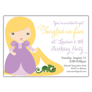 Tangled Invitation