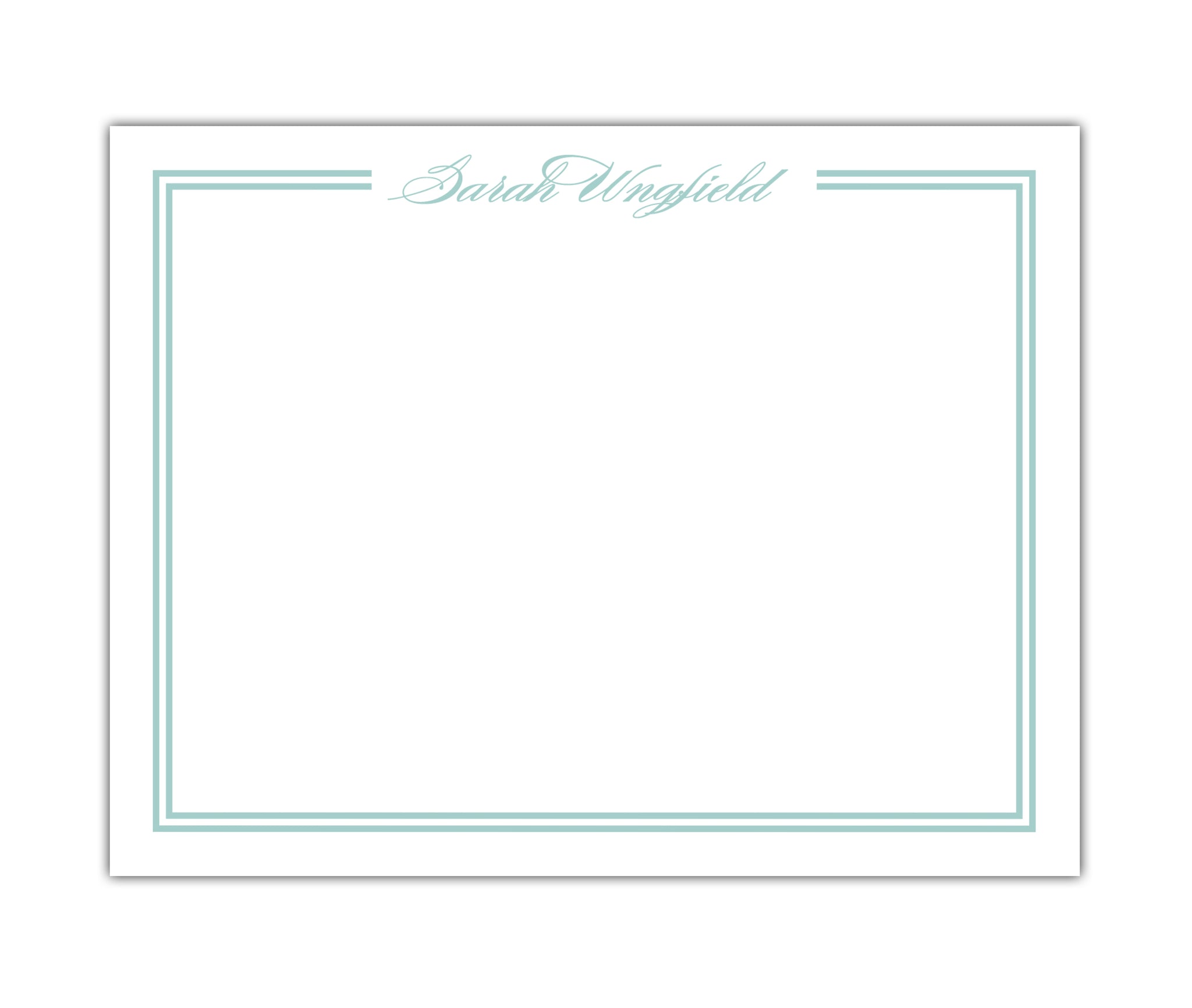 Classic Women's Stationery