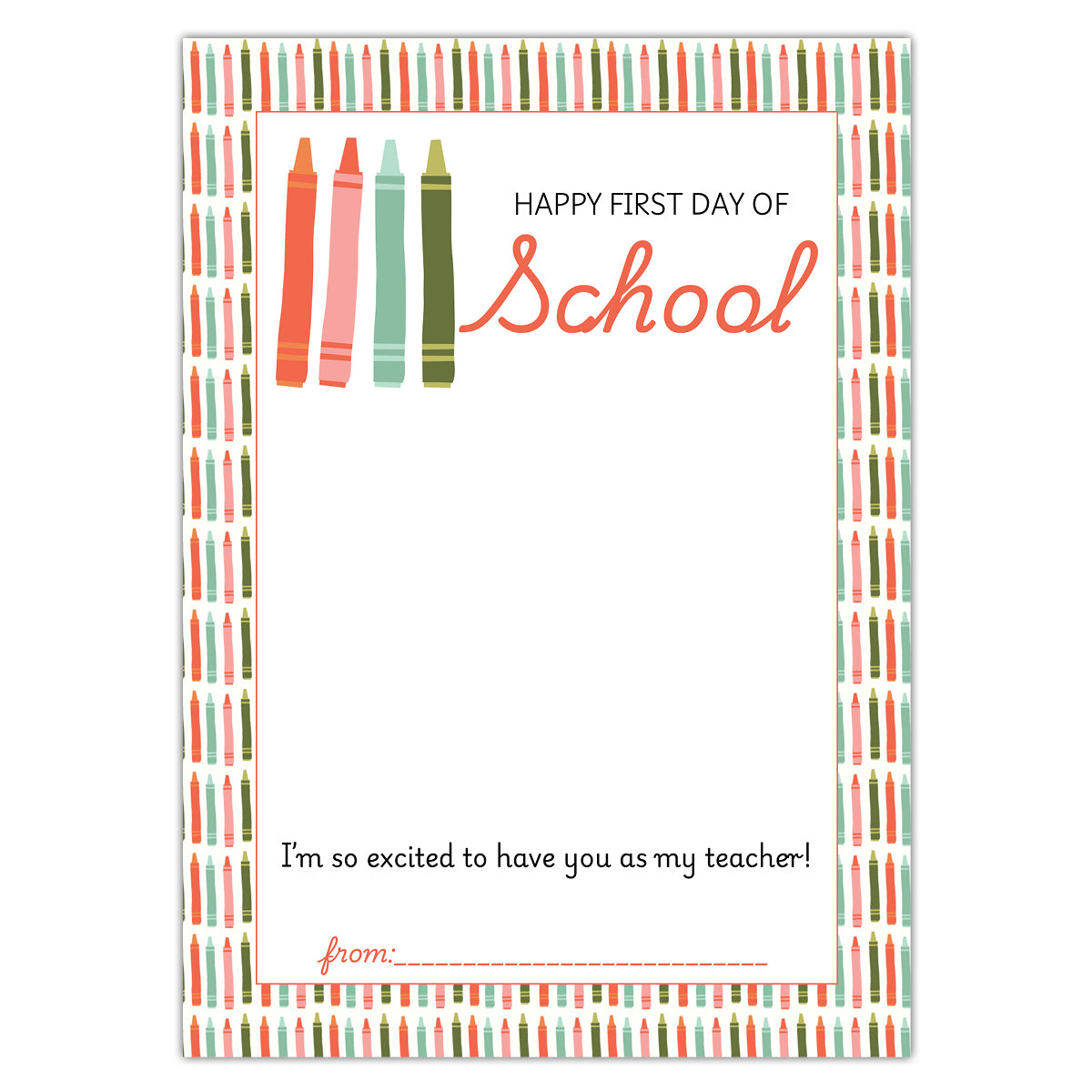 Back to School Gift Card Holder
