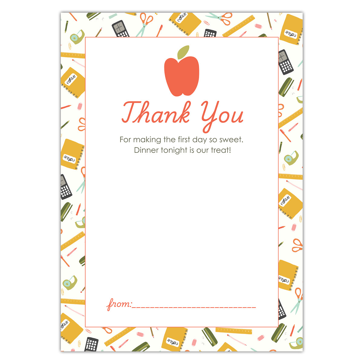 Back to School Gift Card