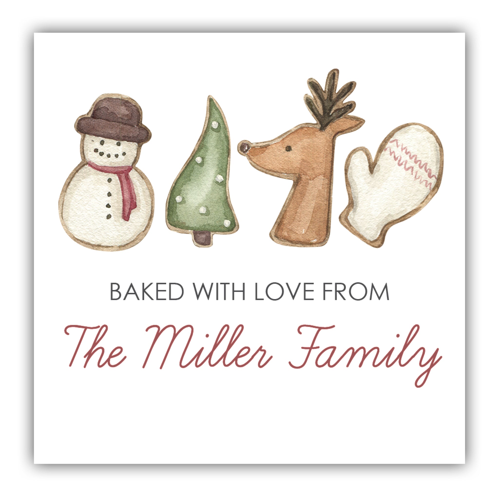 Baked With Love Labels
