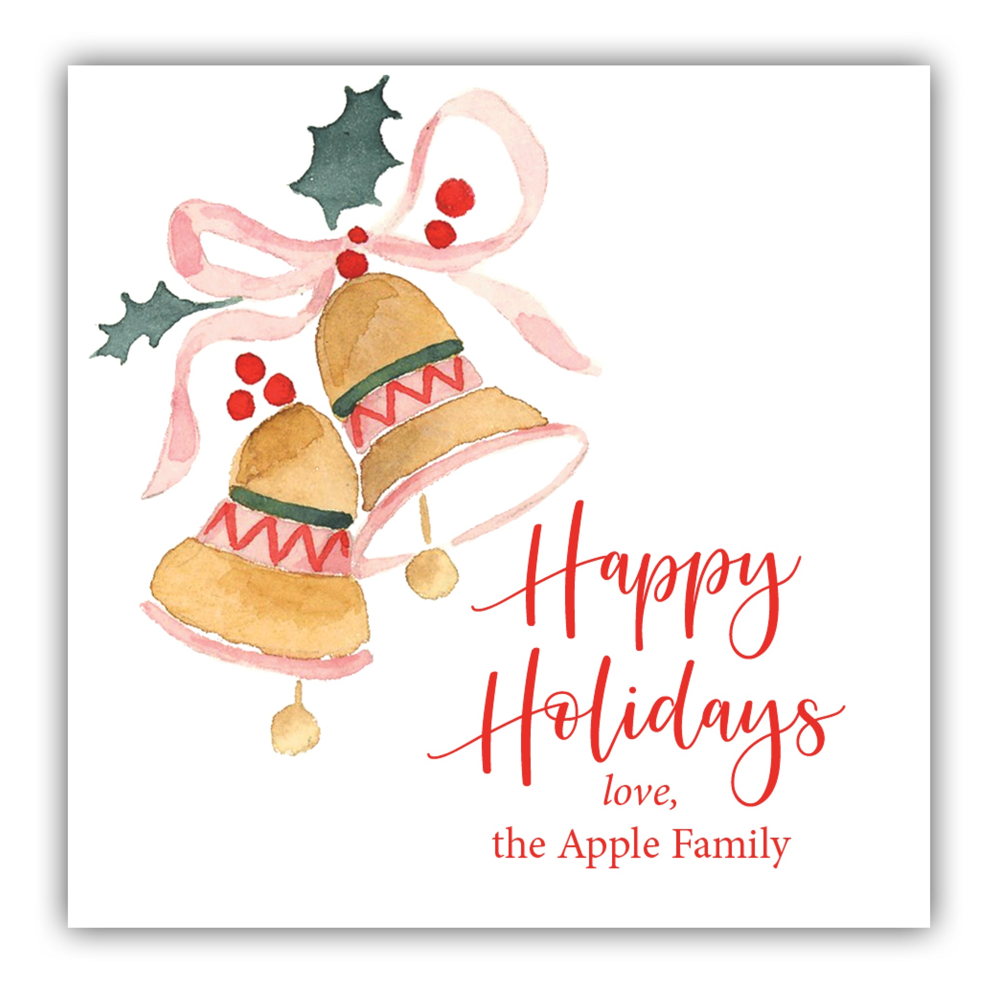 Christmas Bell Labels