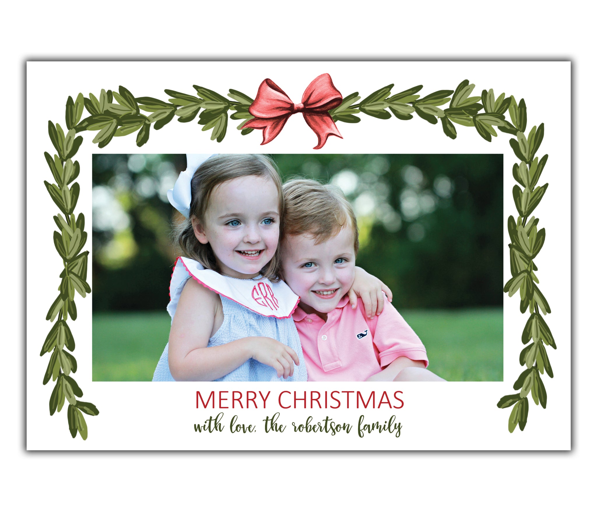 Boxwood Christmas Card