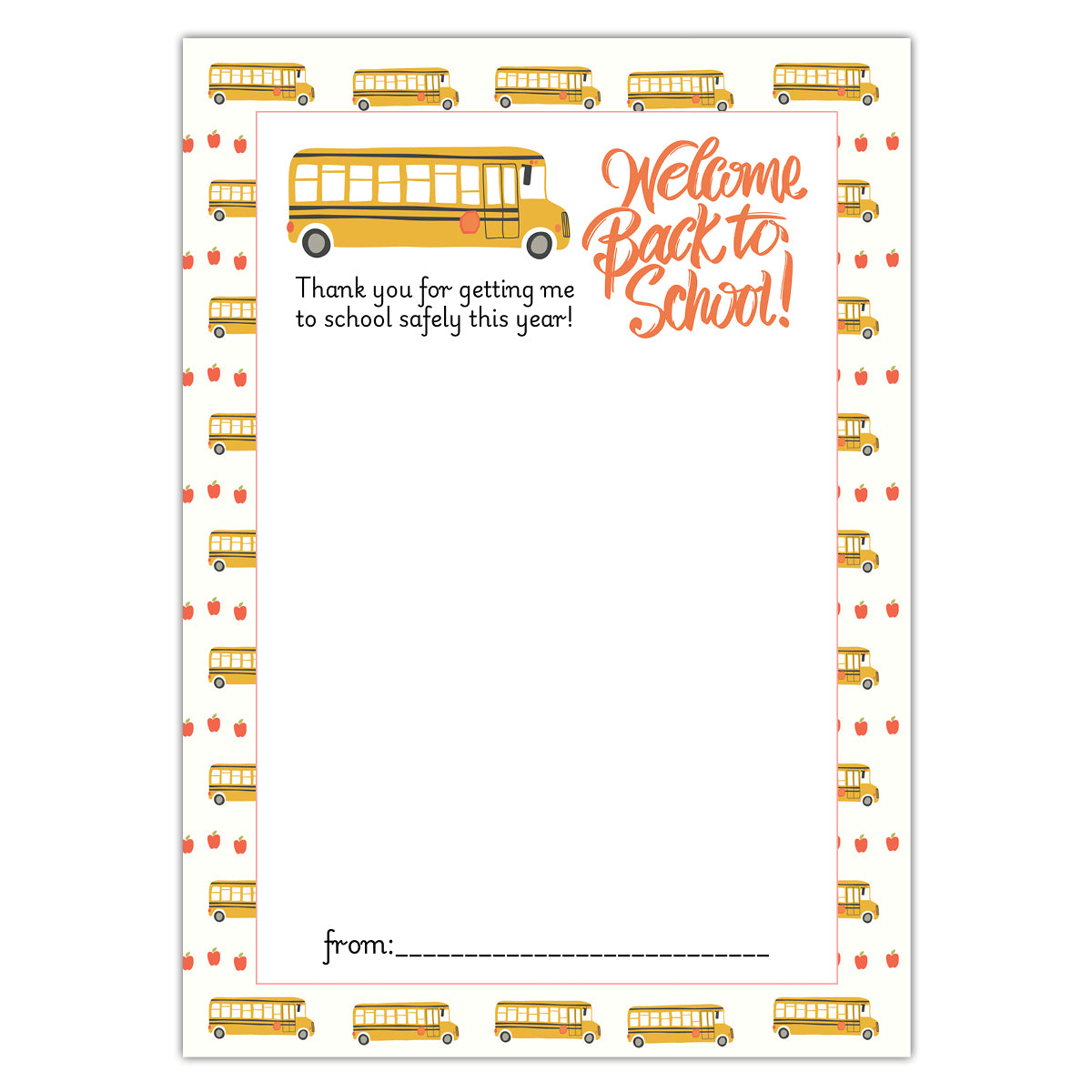 Bus Driver Back to School