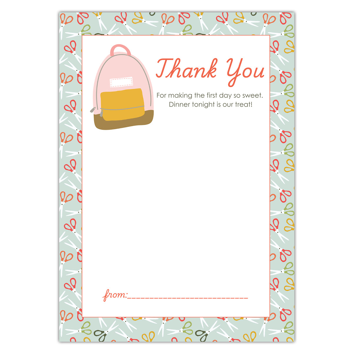 Teacher Gift Card Holder