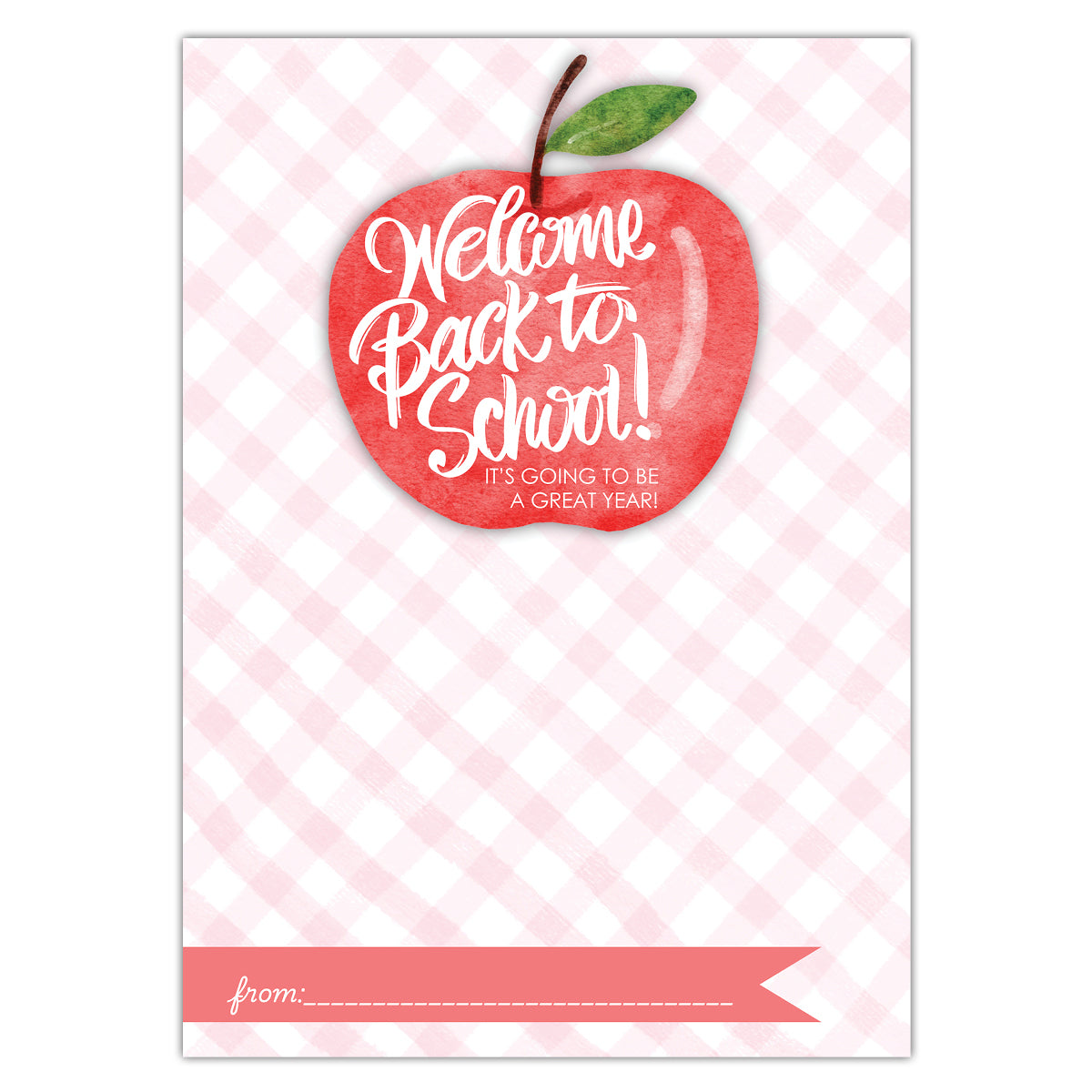 Back to School Gift Card Holder