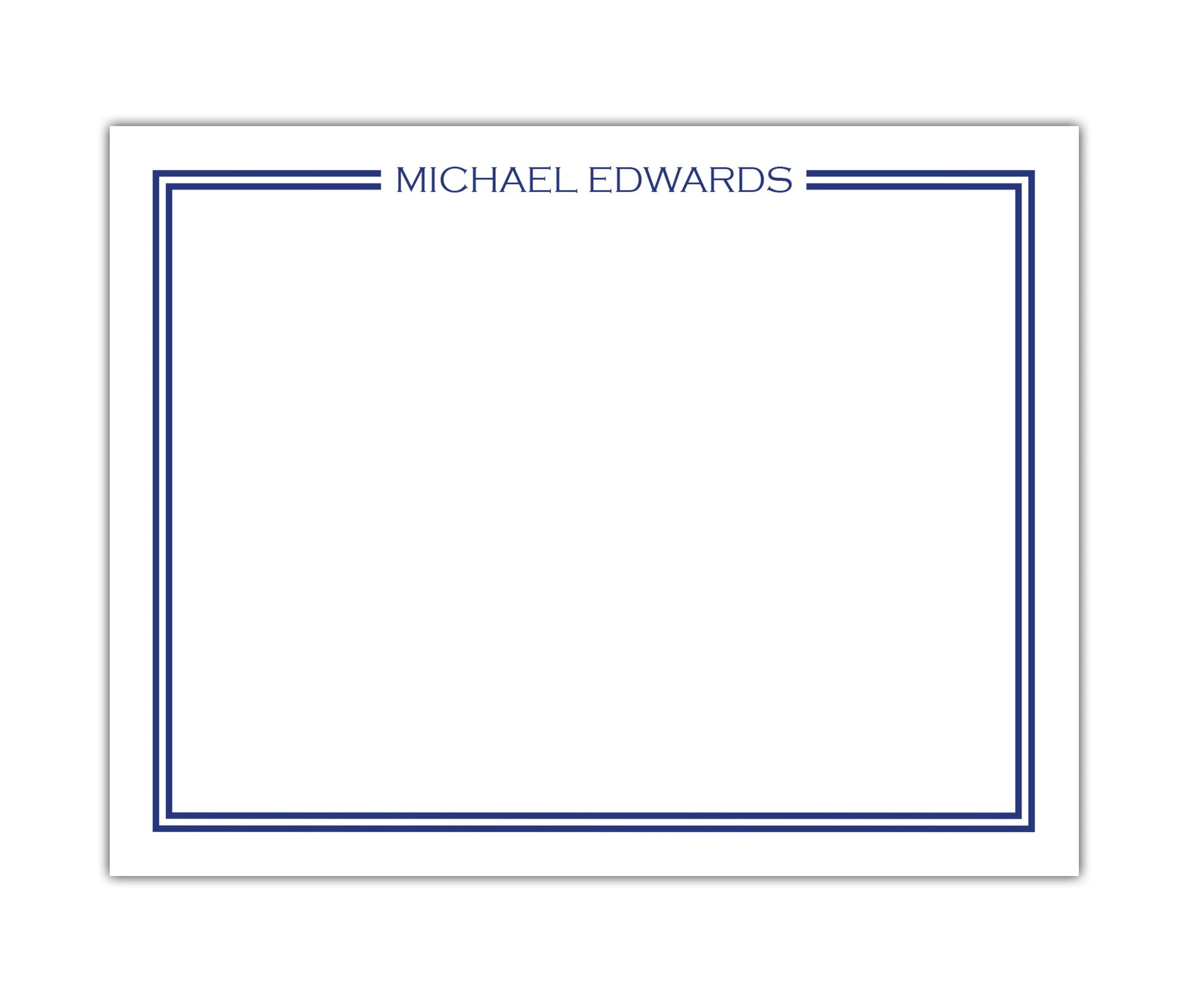 Professional Men's Stationery