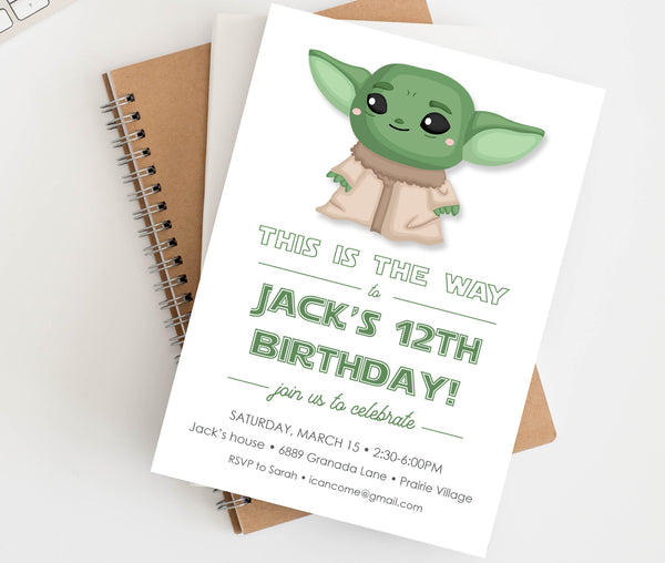 Baby Yoda Birthday