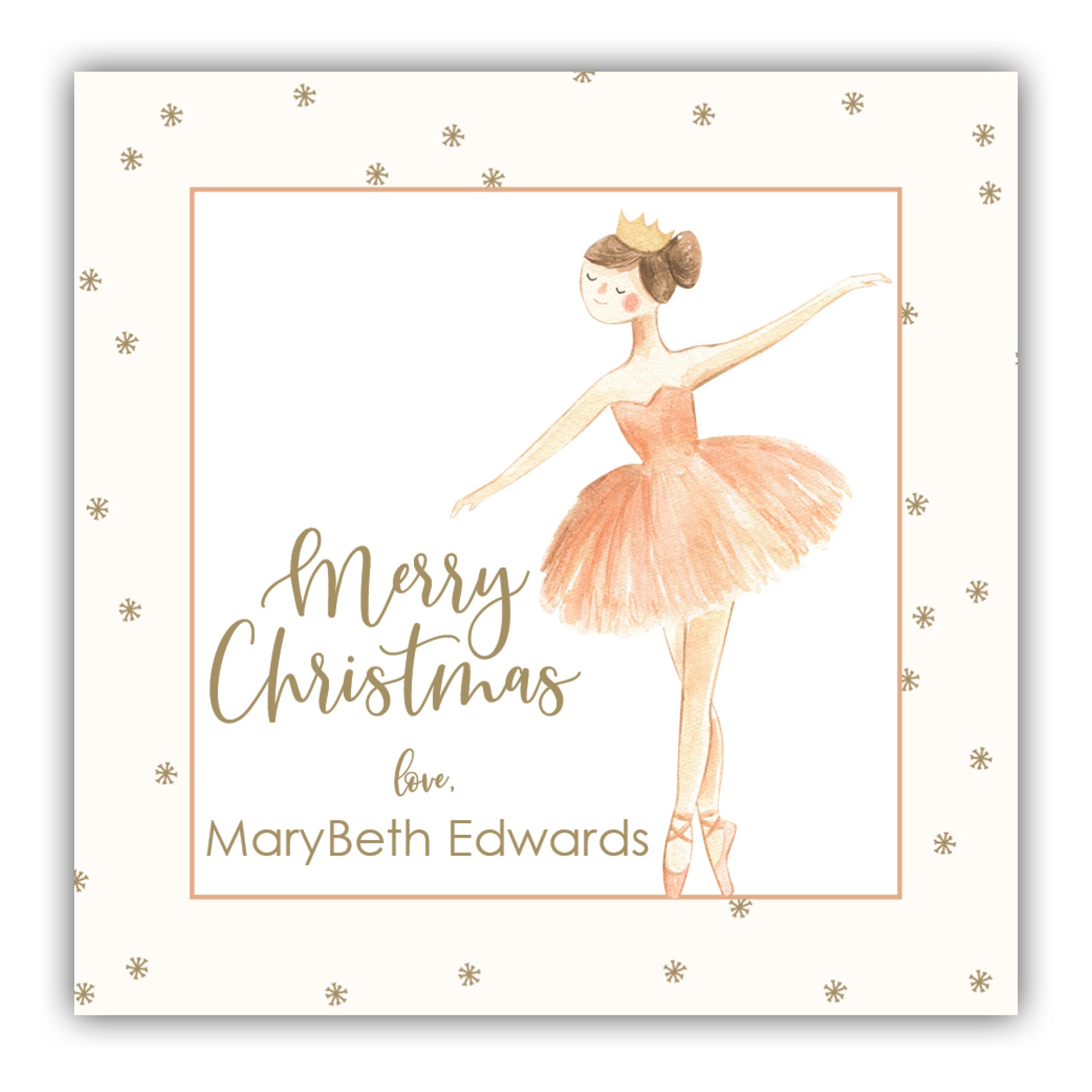 Ballet Gift Labels