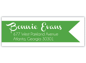 Banner Return Address Label