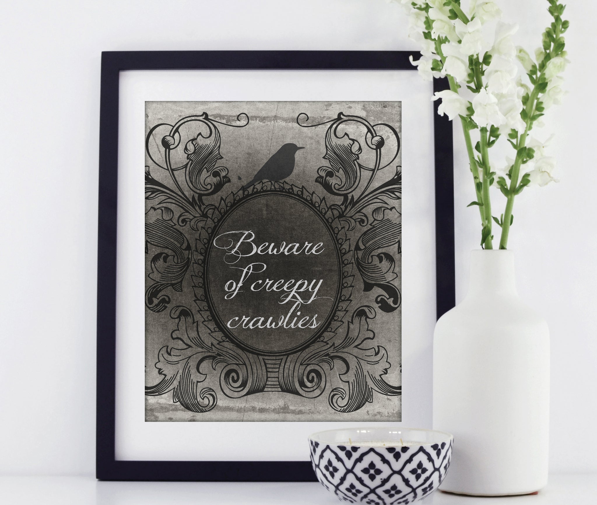 Beware Hallowen Sign