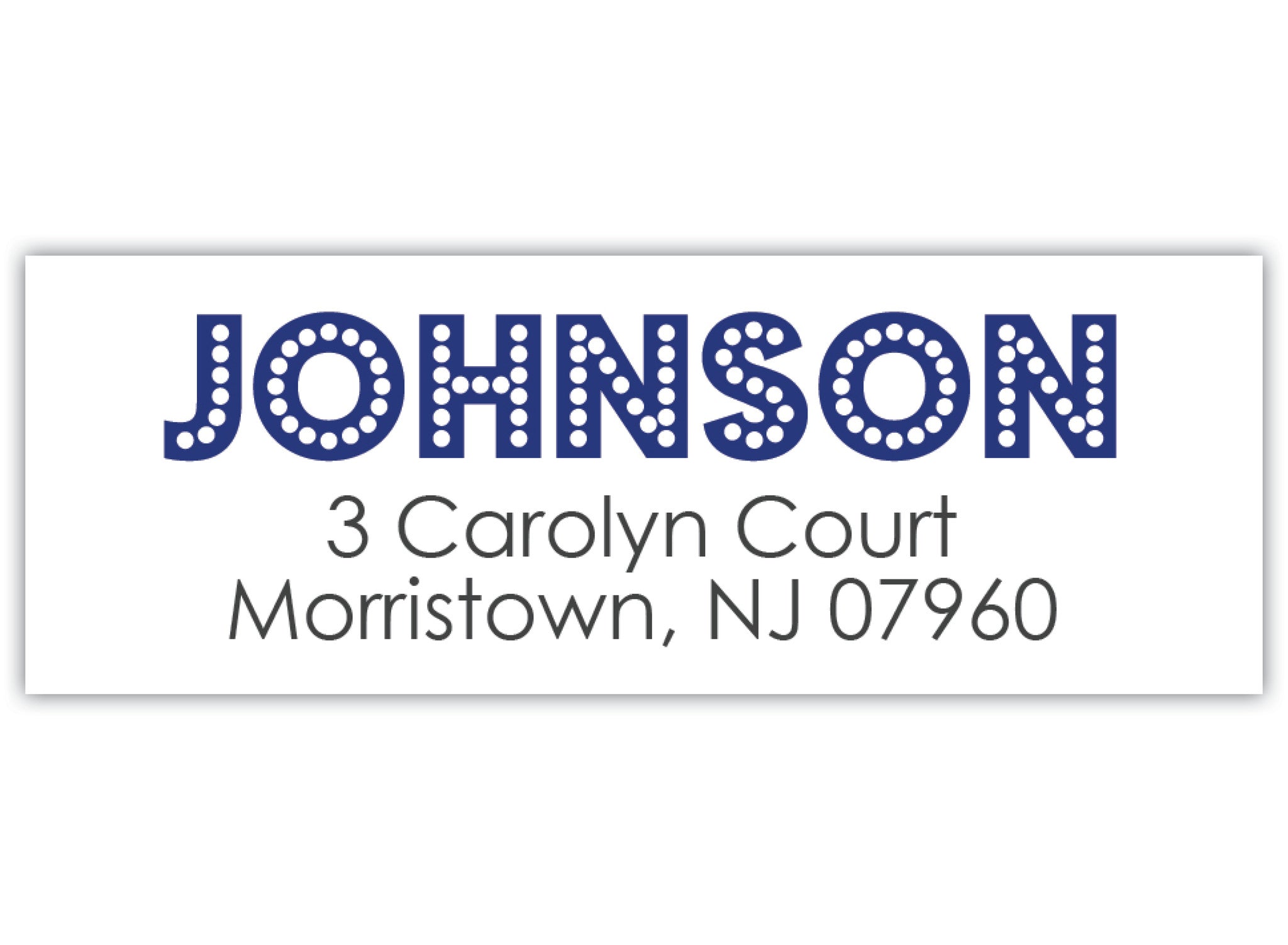 Bradway Return Address Labels