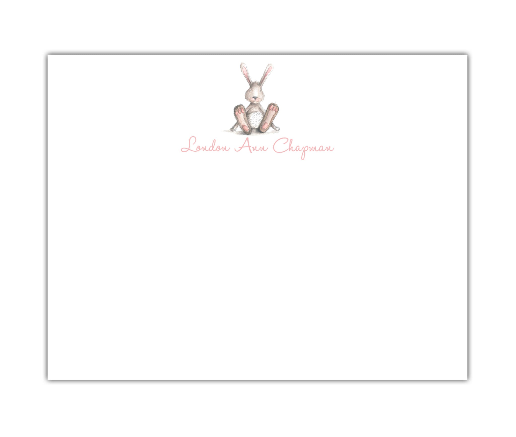Bunny Stationery