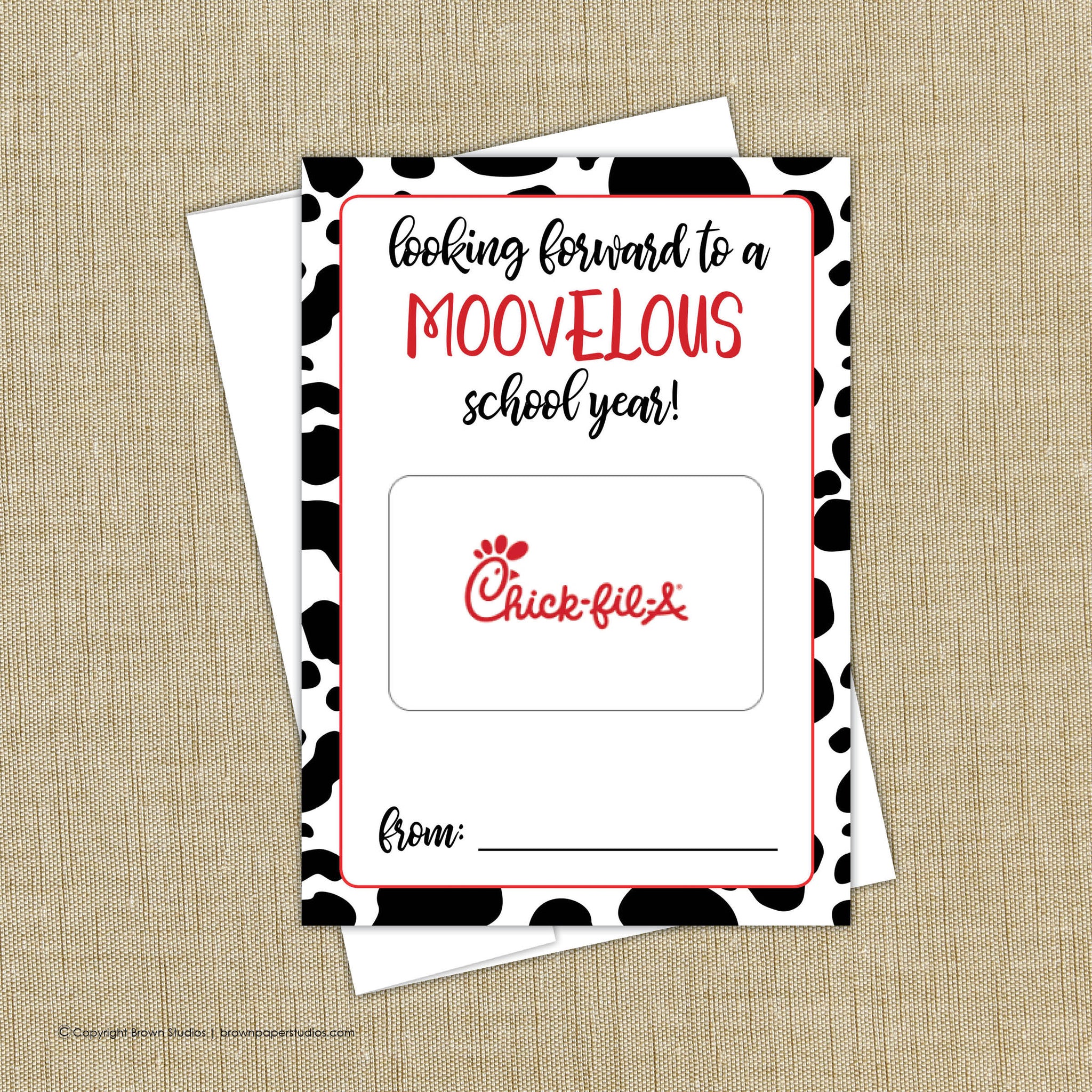 Back to school Card Holder