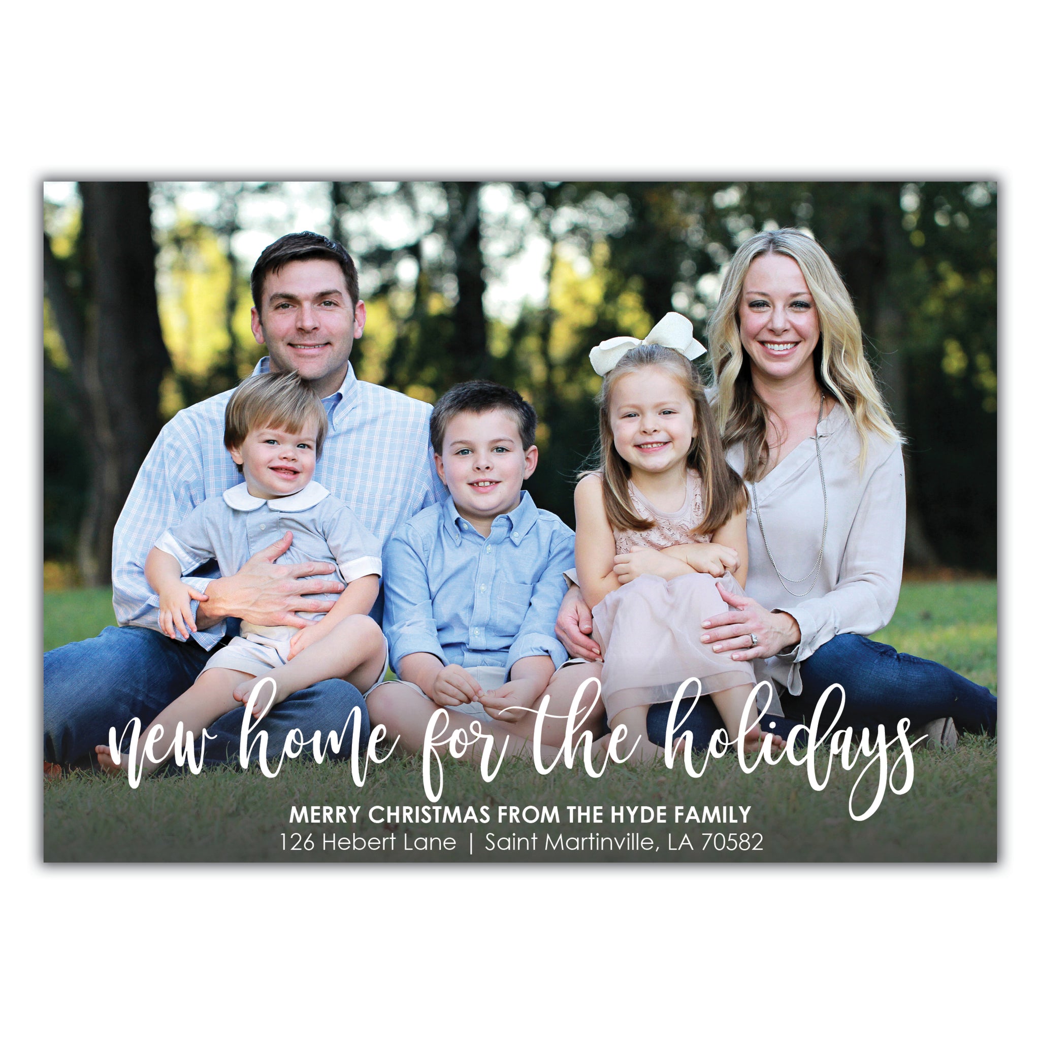 Christmas Moving Announcement