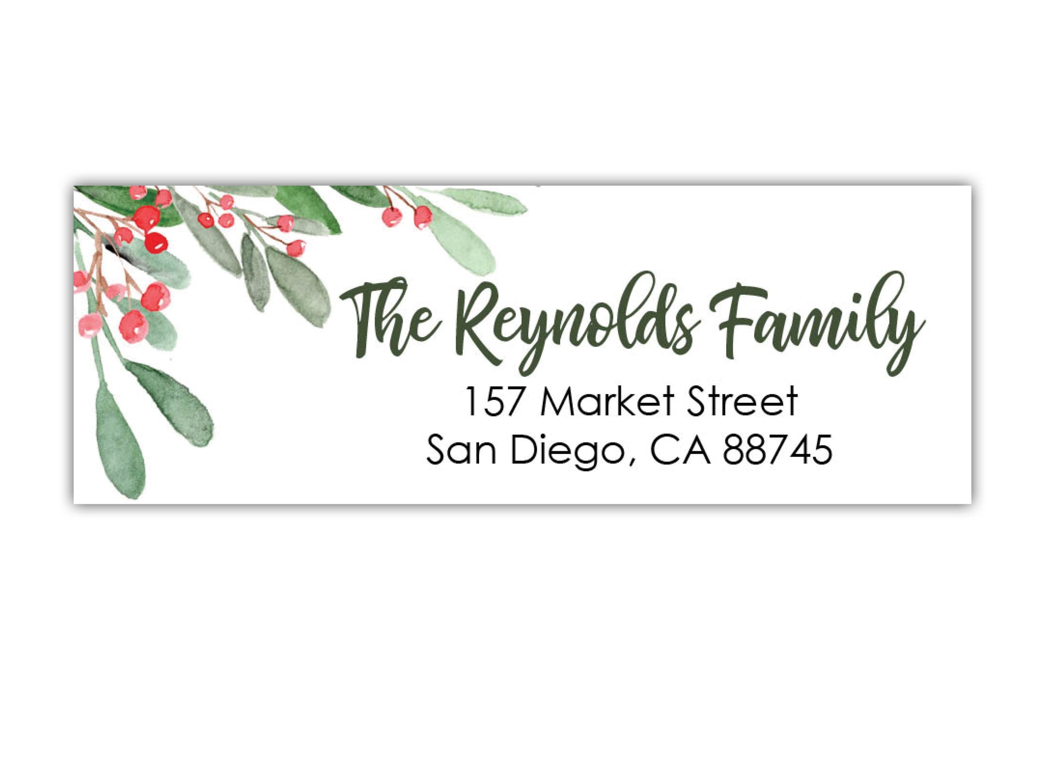 Christmas Address Labels