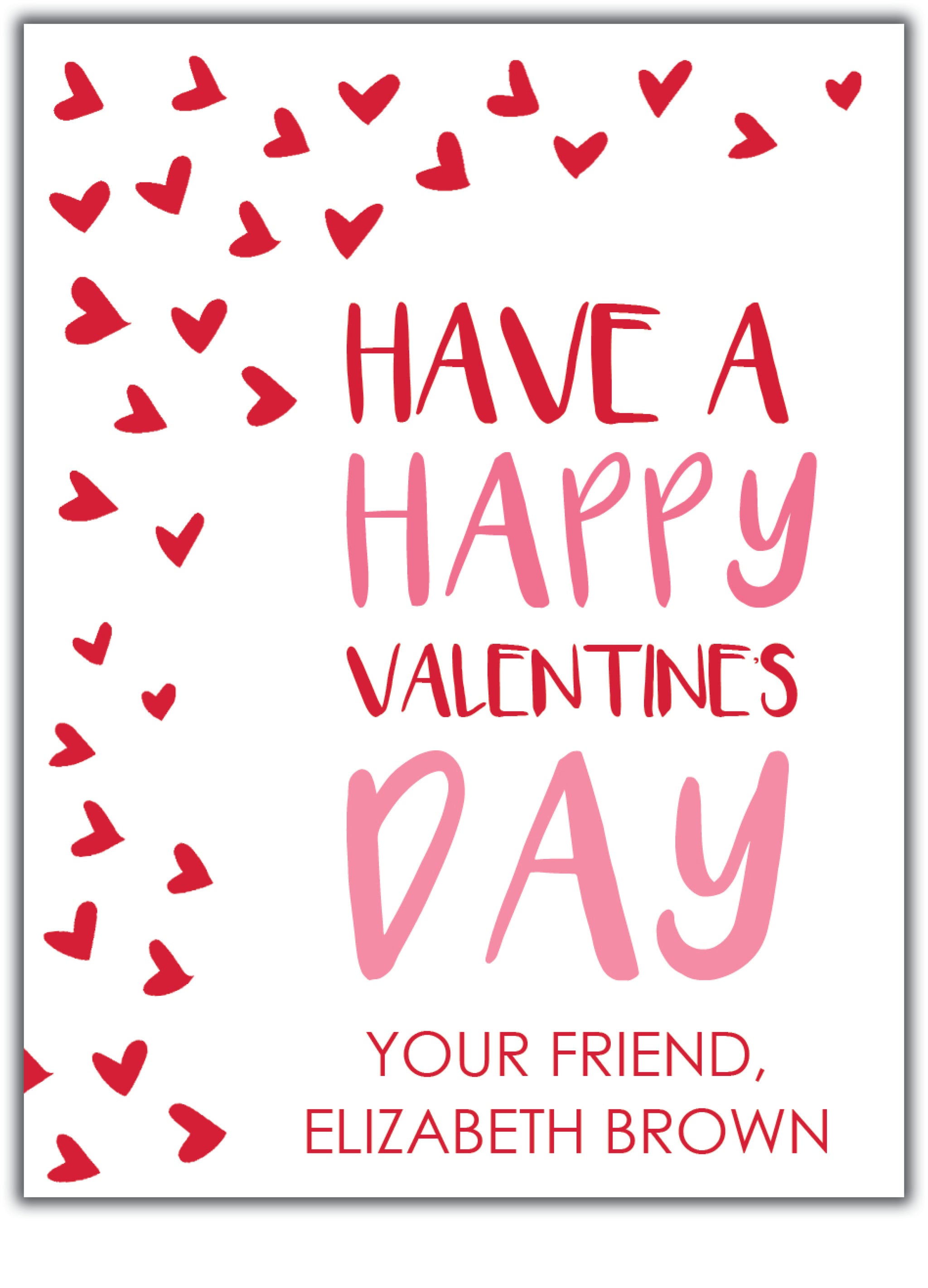 Classroom Valentine Instant Download