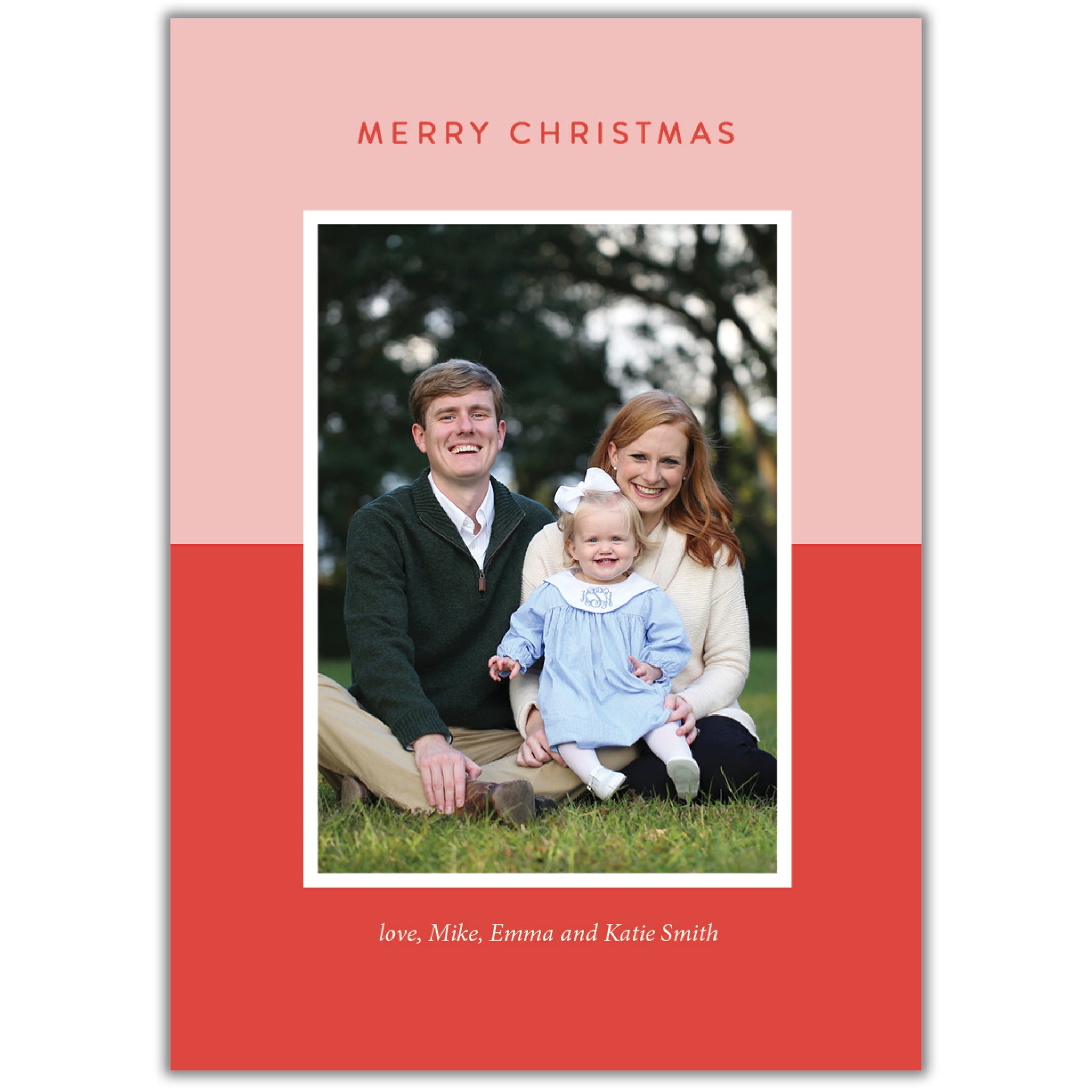 Color block Christmas