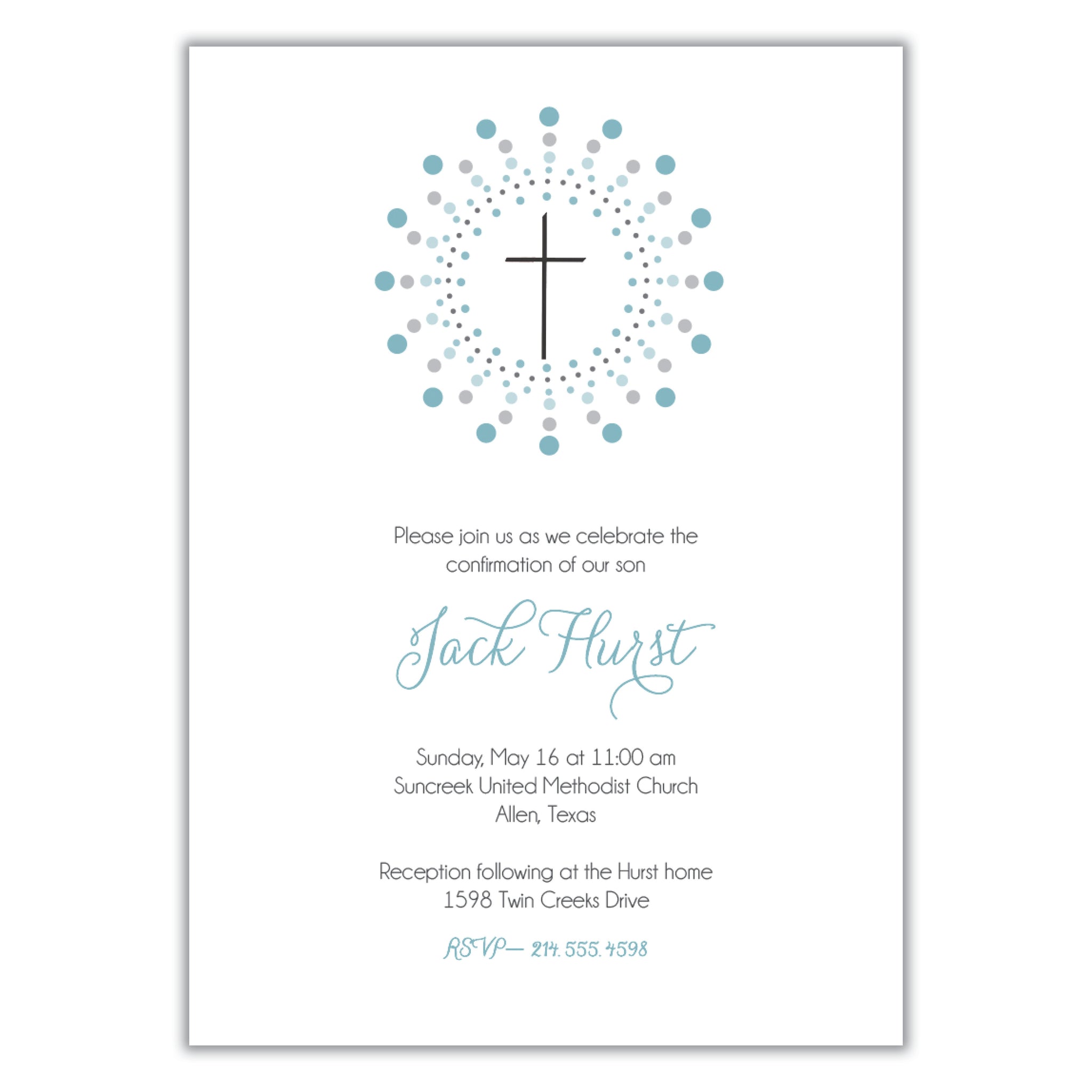 First Communion Invitation