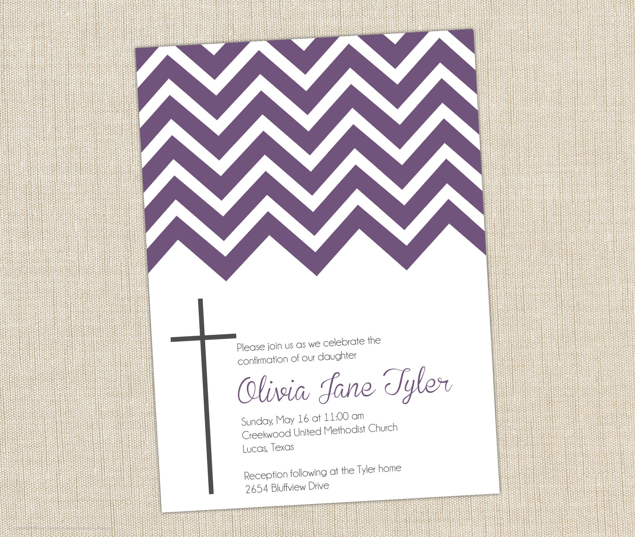 Confirmation Invitation