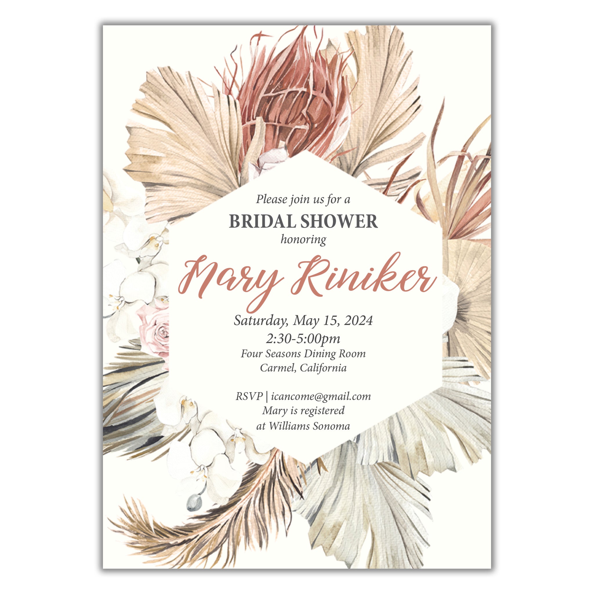 Bridal Shower Invitation