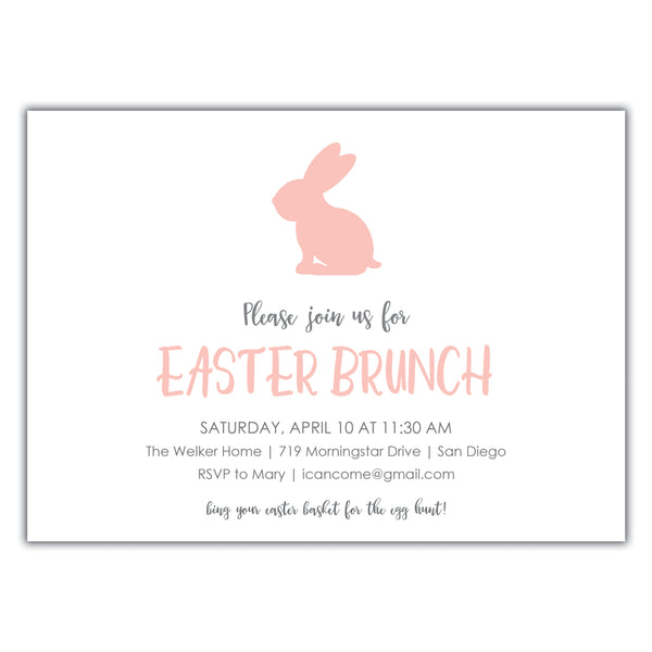 Easter Brunch Invitation