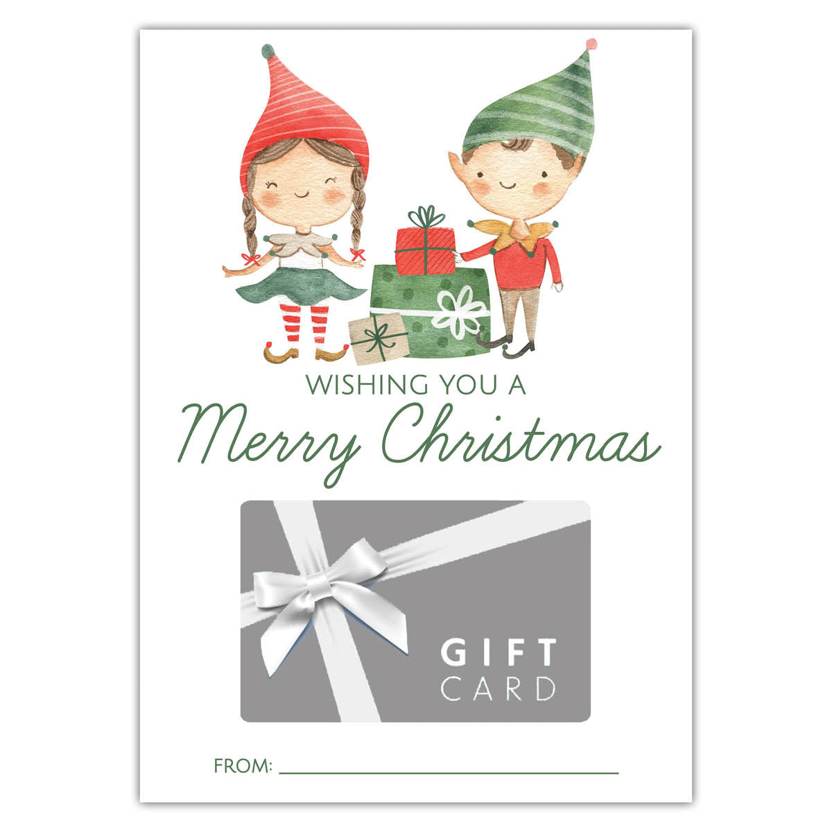 Christmas Elf Card Holder