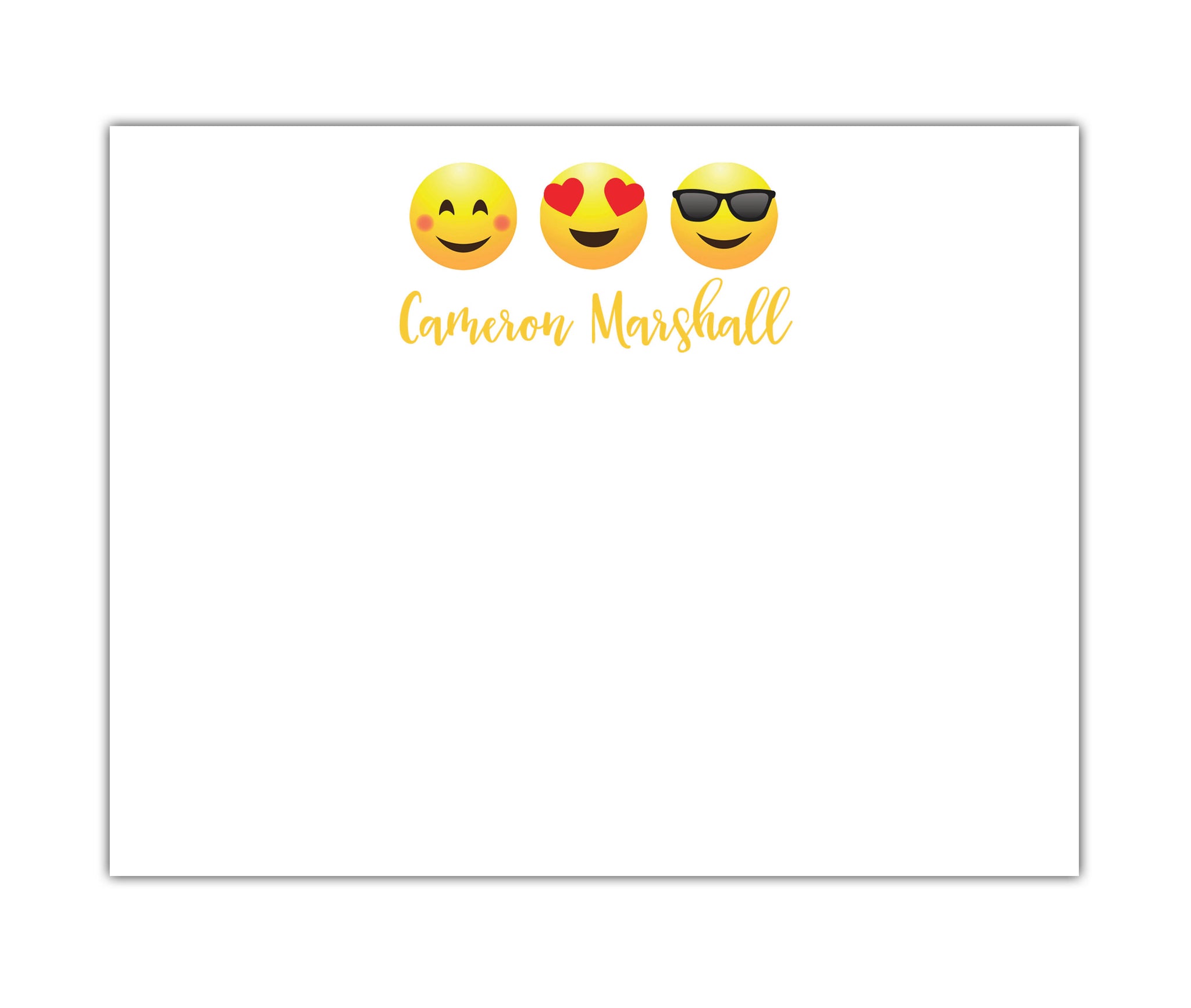 Emoji Stationery