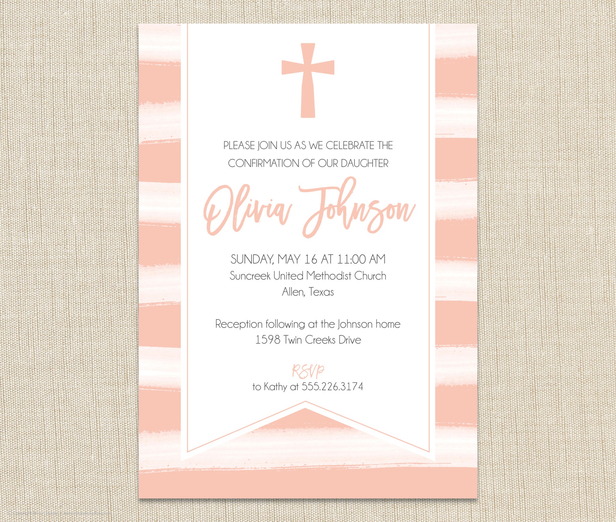 Watercolor Invitation