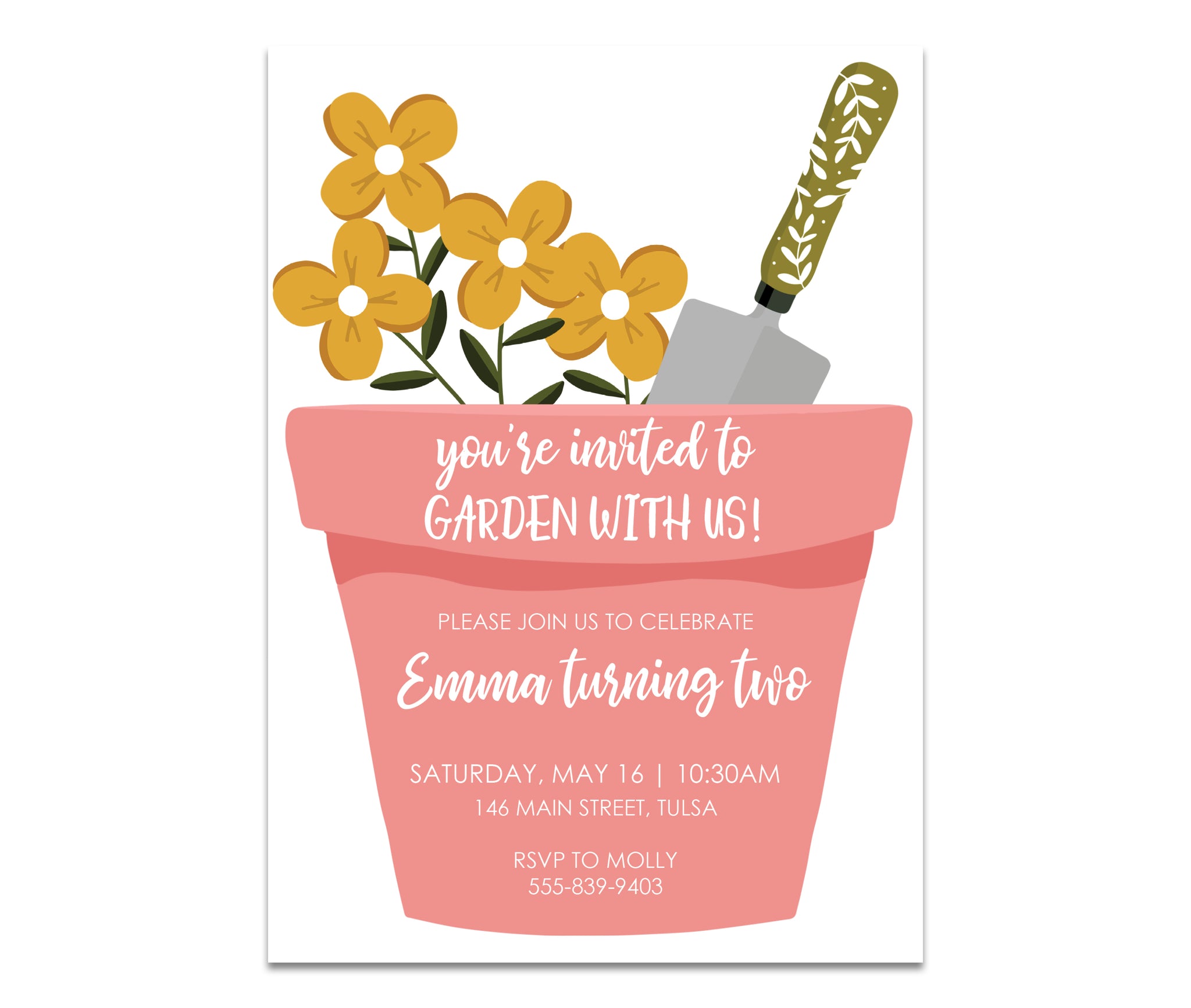 Garden Party Invitation