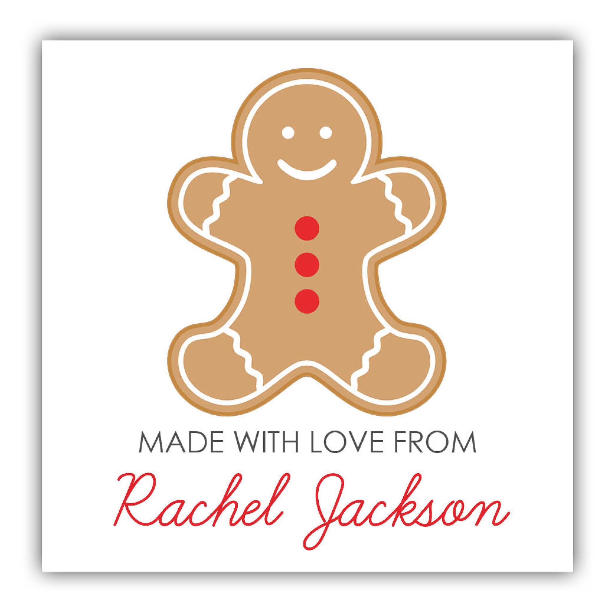 Gingerbread made with love