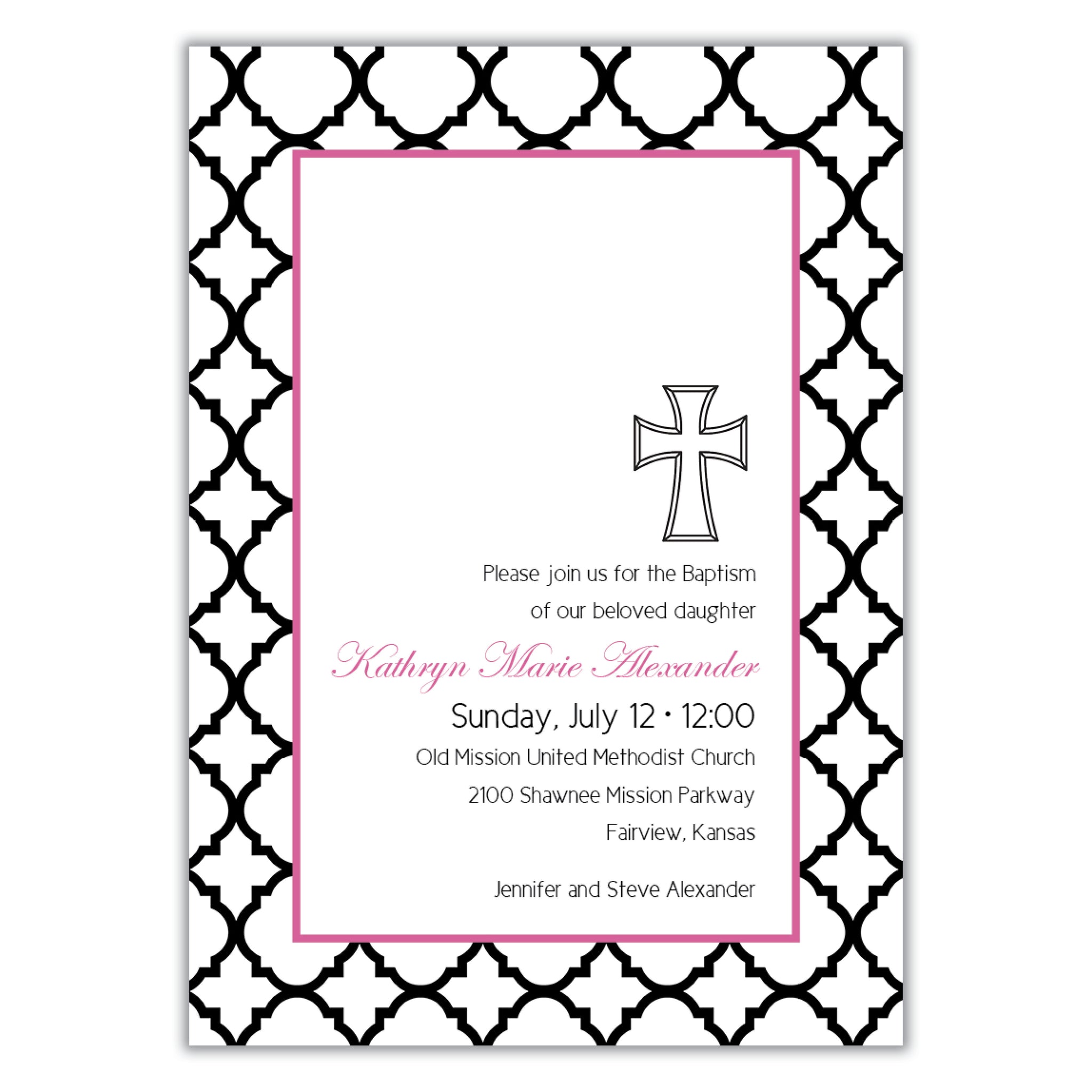 First Communion Invitation