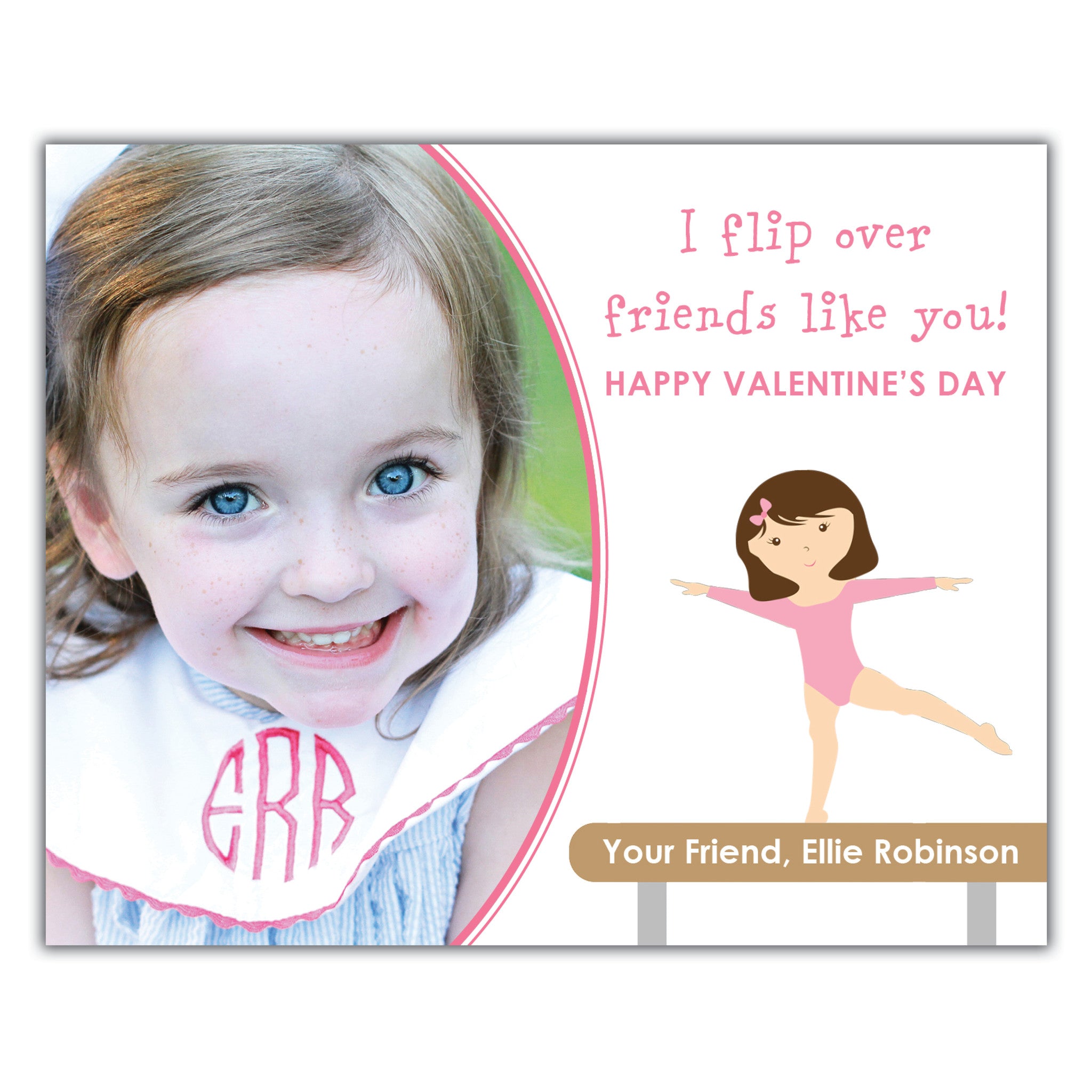 Gymnastics Valentine