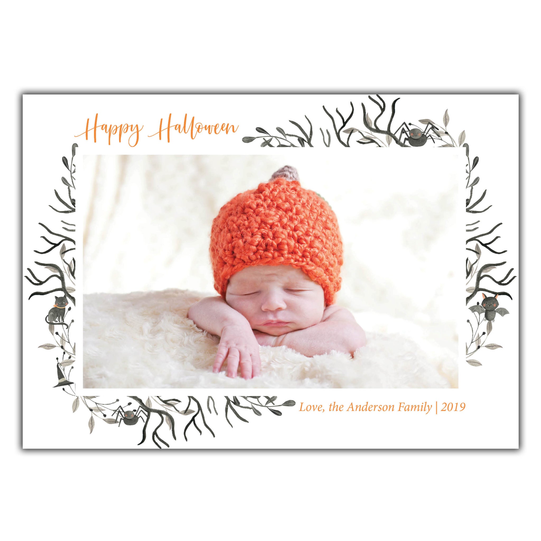 Halloween Photo Card