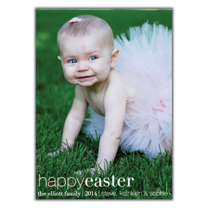 Easter Photo Card