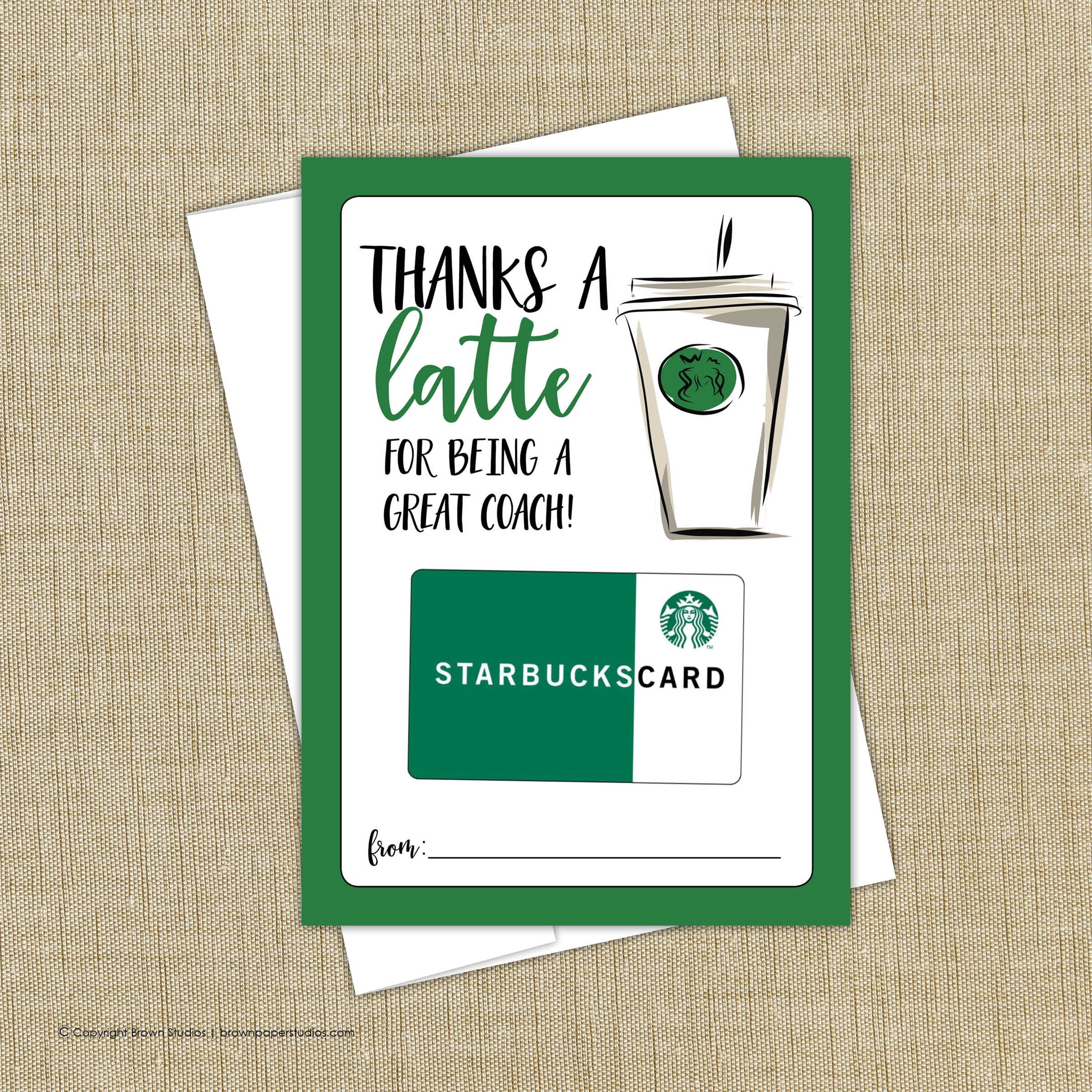 Thanks a latte coach