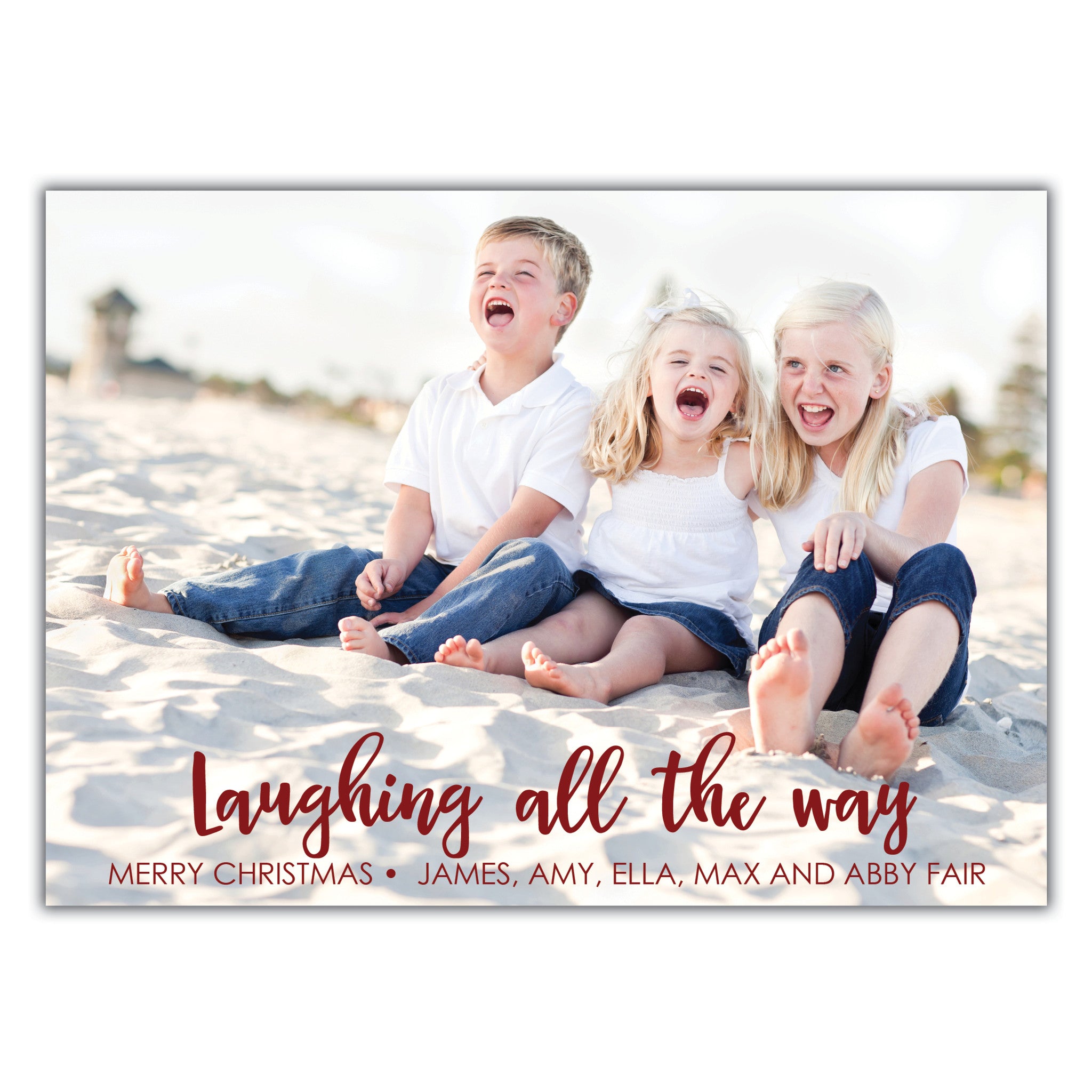 Laughing all the way