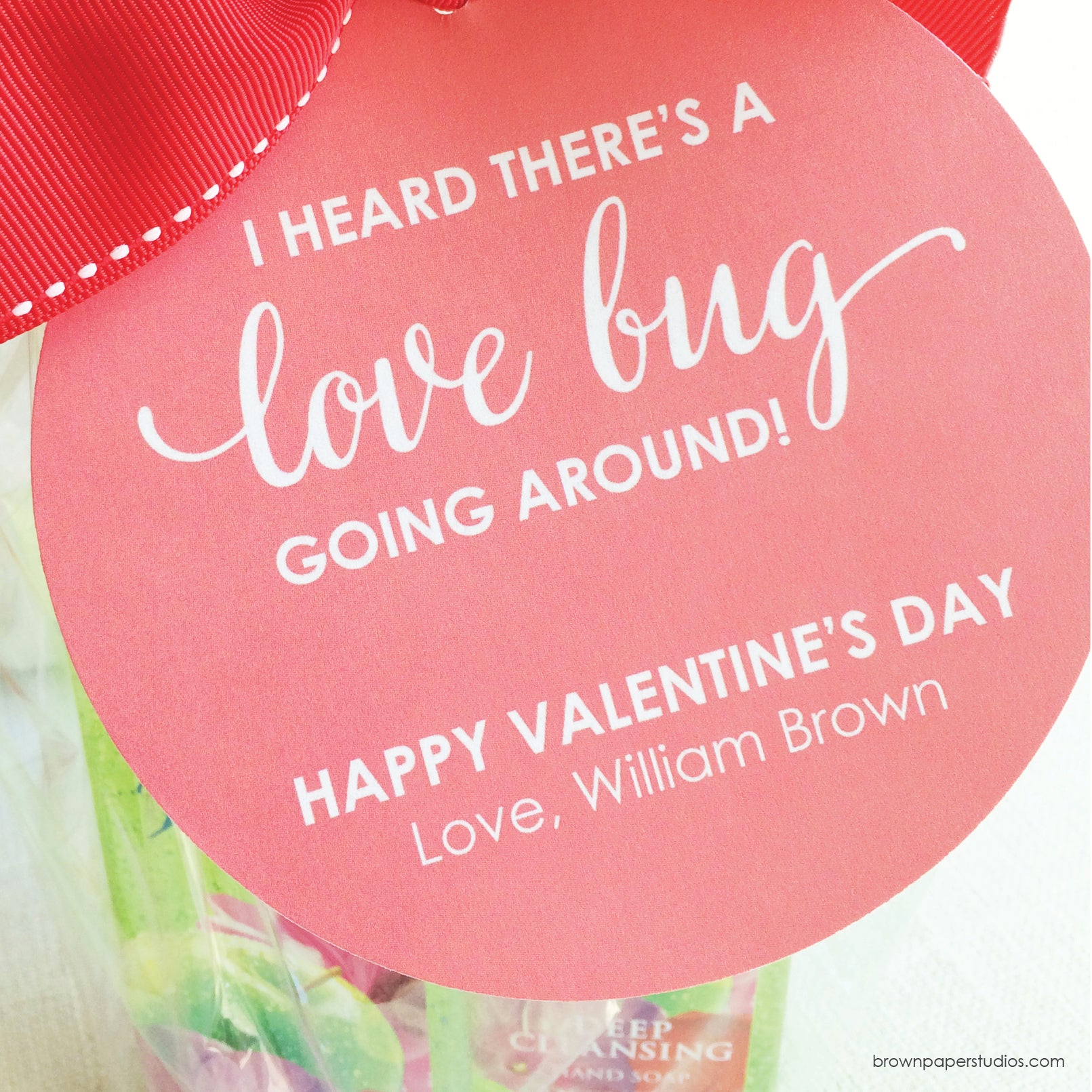 Valentine's Day Printable. Love Bug