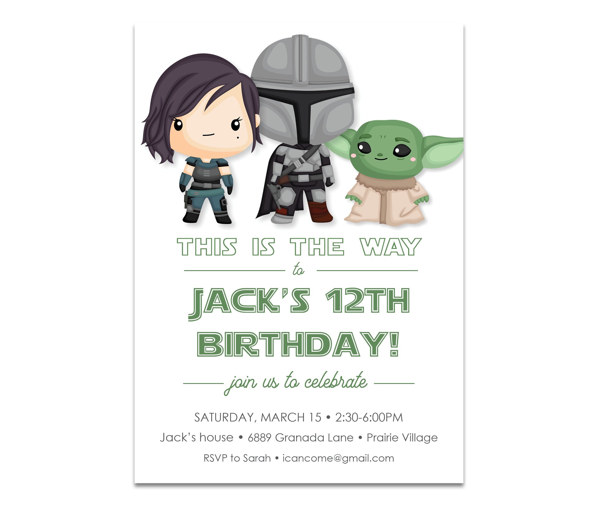 Mandalorian Birthday