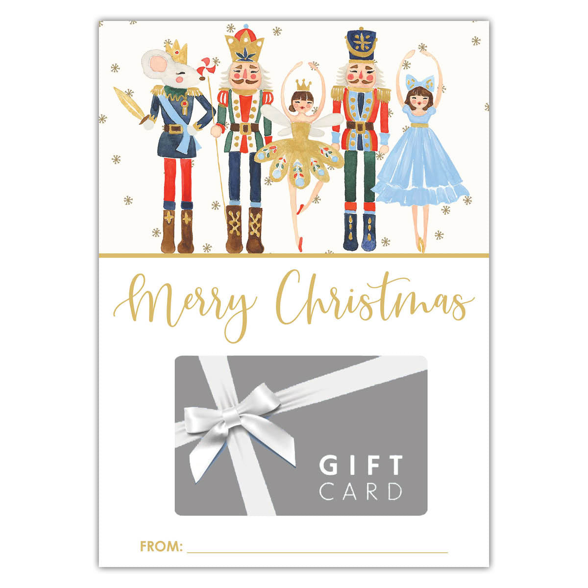 Nutcracker Gift Card Holder