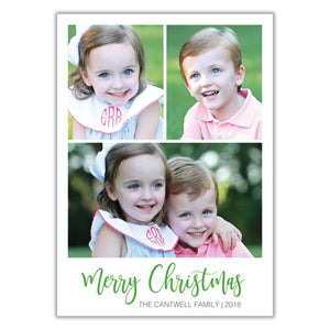 Multiple Photo Christmas Card