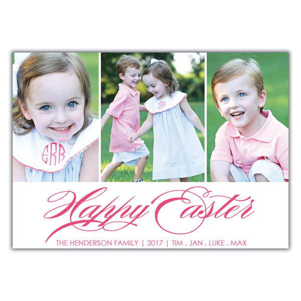 Multiple Photo Easter Card