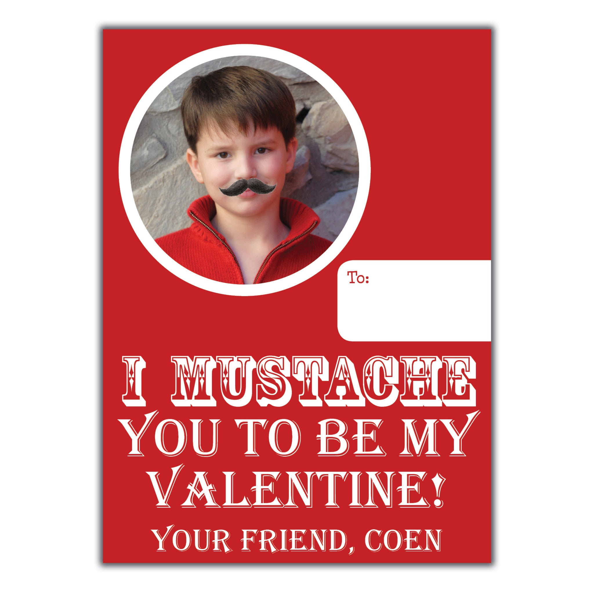Mustache Valentine