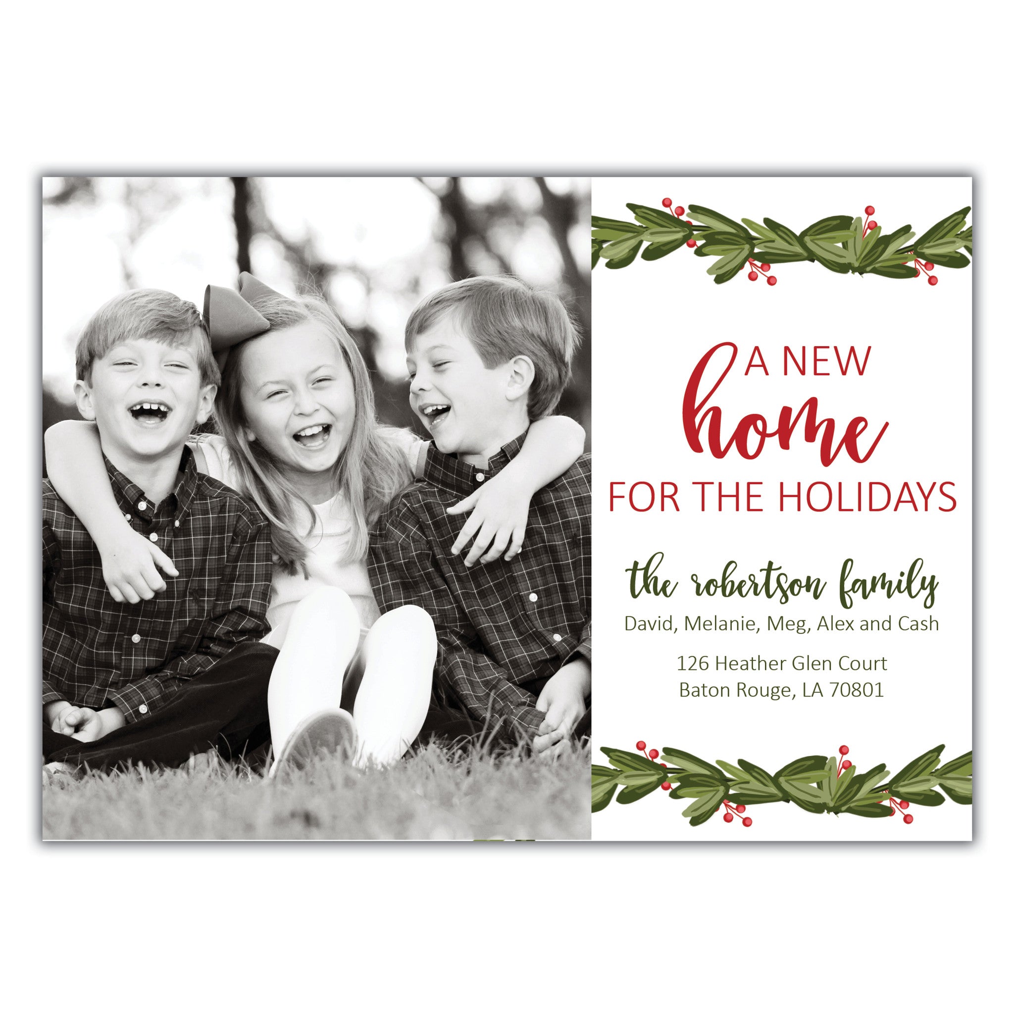 New home for the holidays