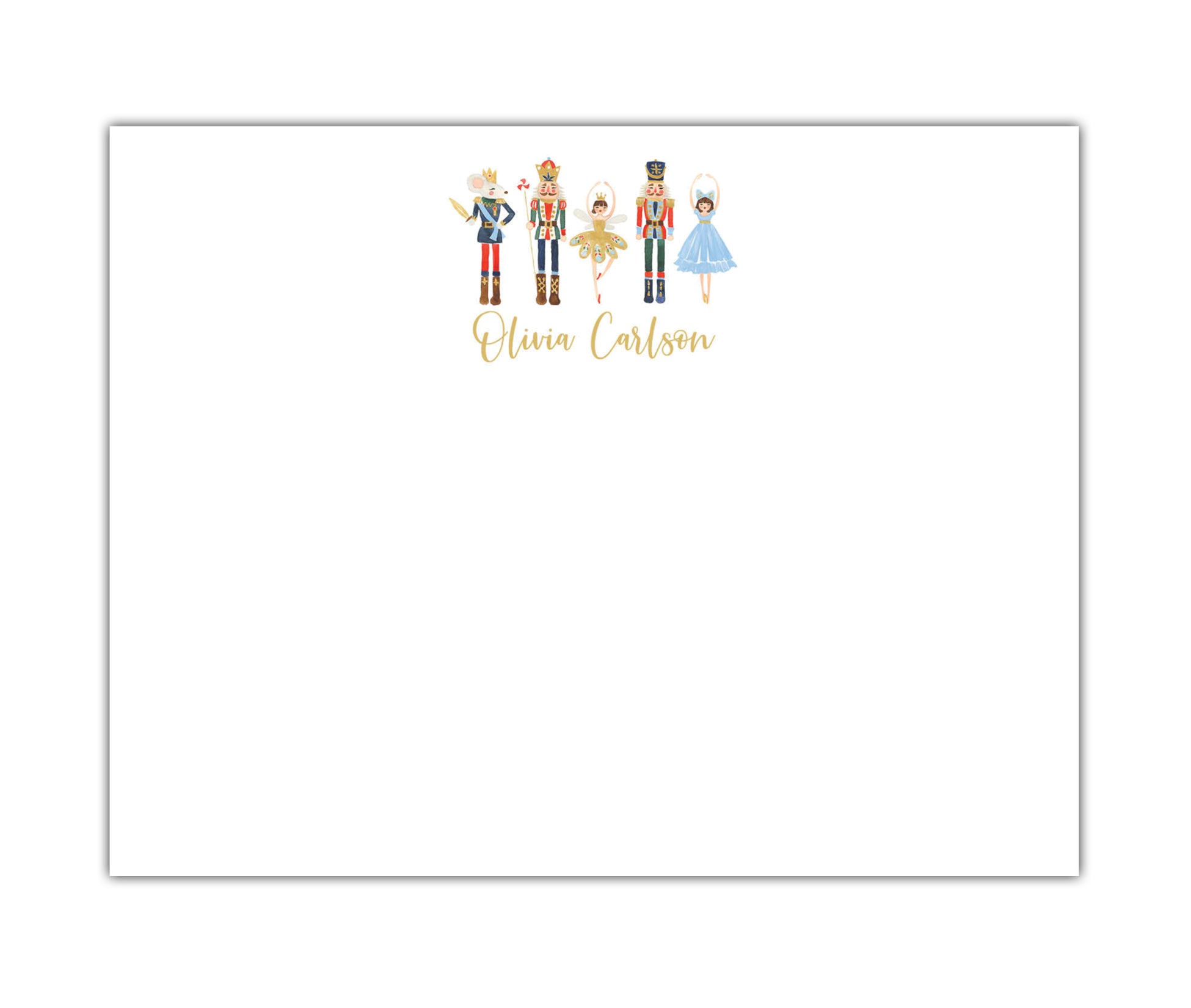 Nutcracker Stationery