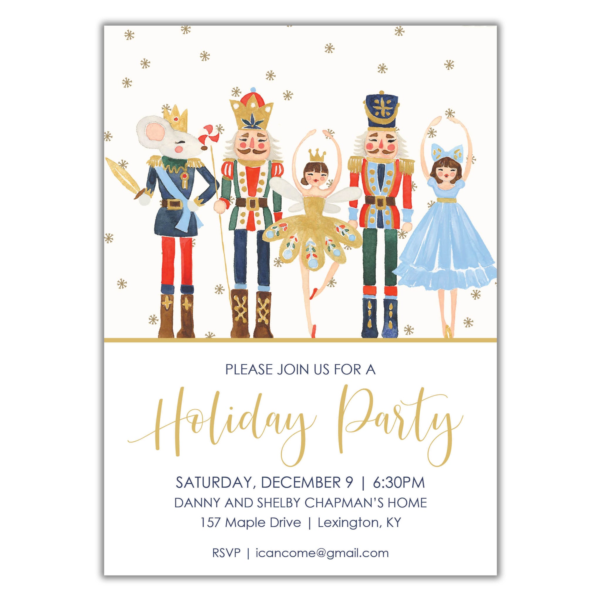 Nutcracker holiday party