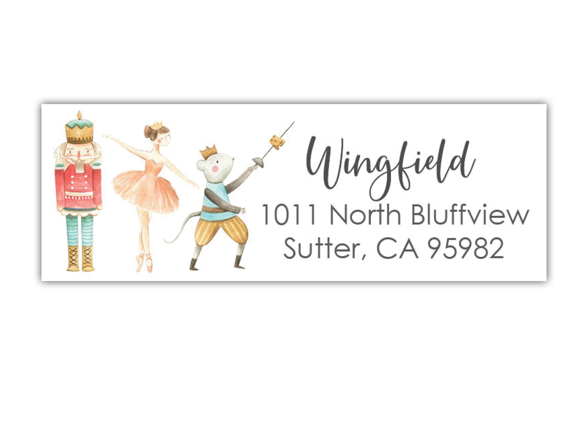 Nutcracker Address Label
